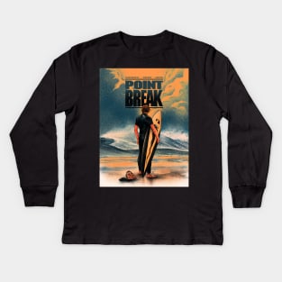 Point Break Poster Kids Long Sleeve T-Shirt